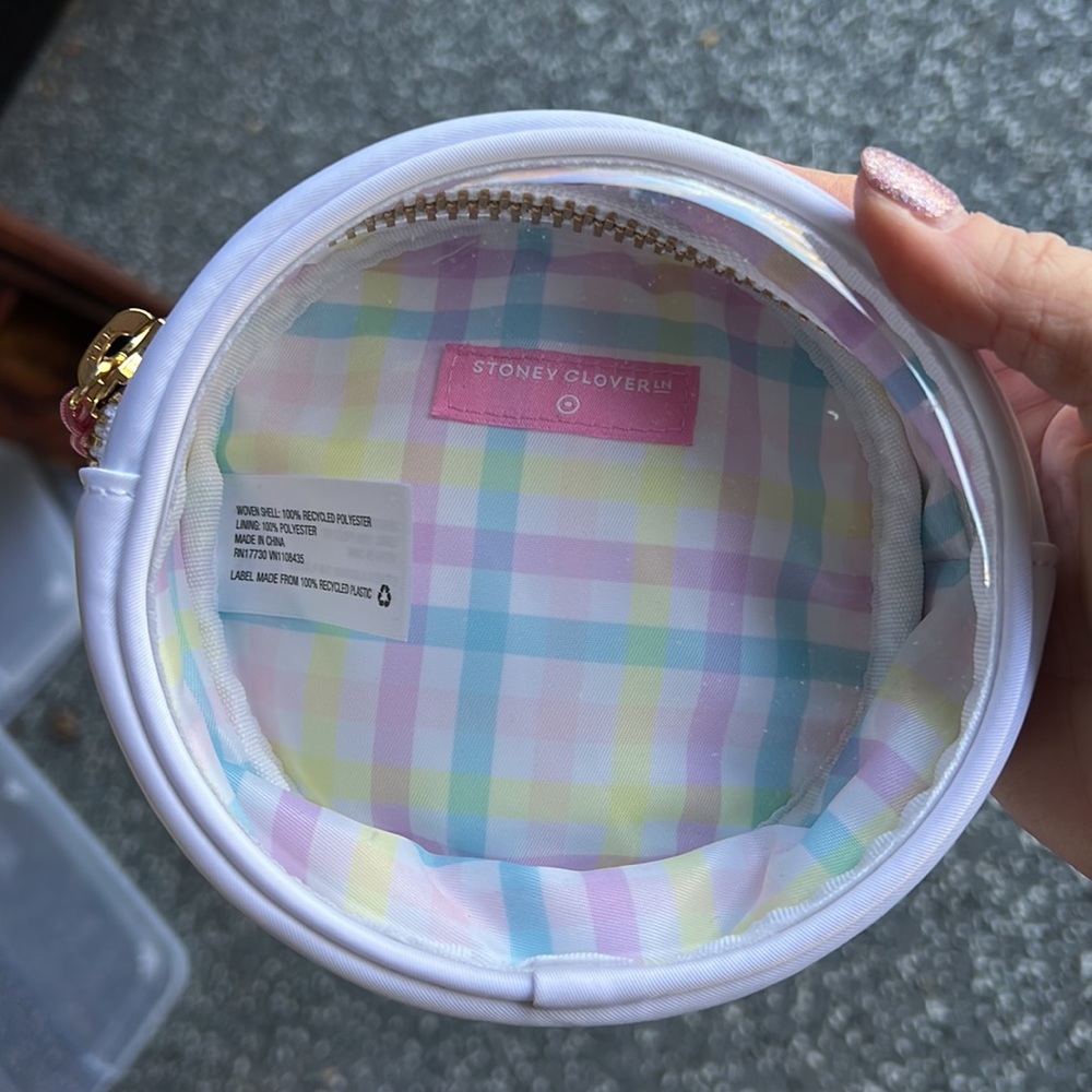 Stoney Clover Lane x Target Small White Makeup Purse